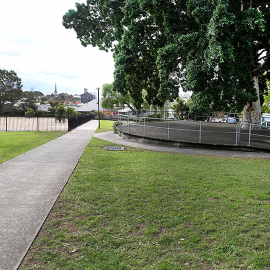  O'Dea Reserve path and grass